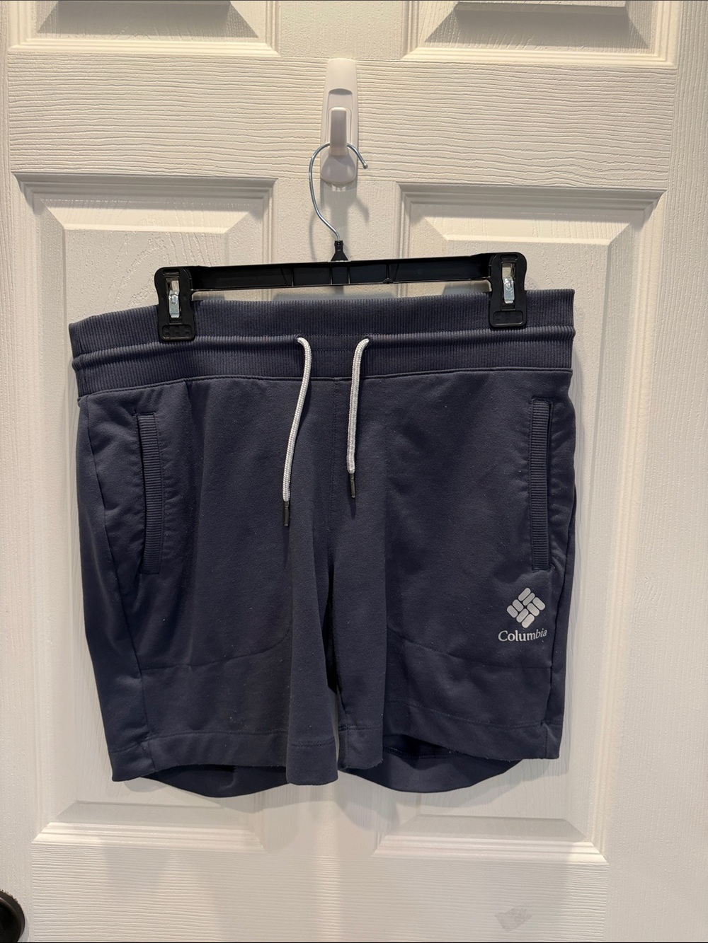Columbia Dark Navy Athletic Shorts with Drawstring
